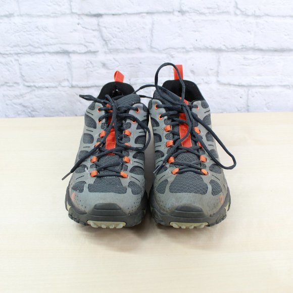 MERRELL Gray Orange Nylon Moab Edge 2 Vibram Outdo - Picture 5 of 9
